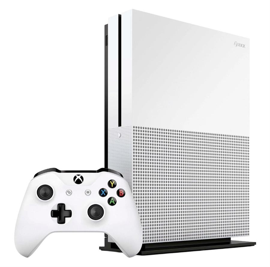 Consola Microsoft Xbox One S 1TB/8GB RAM SSD Física (Edición USA) - Blanco