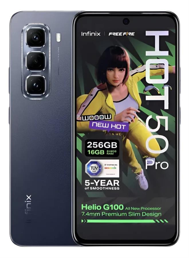 INFINIX HOT 50 PRO 4G 8RAM/256GB (8+8RAM) Ed. Free Fire