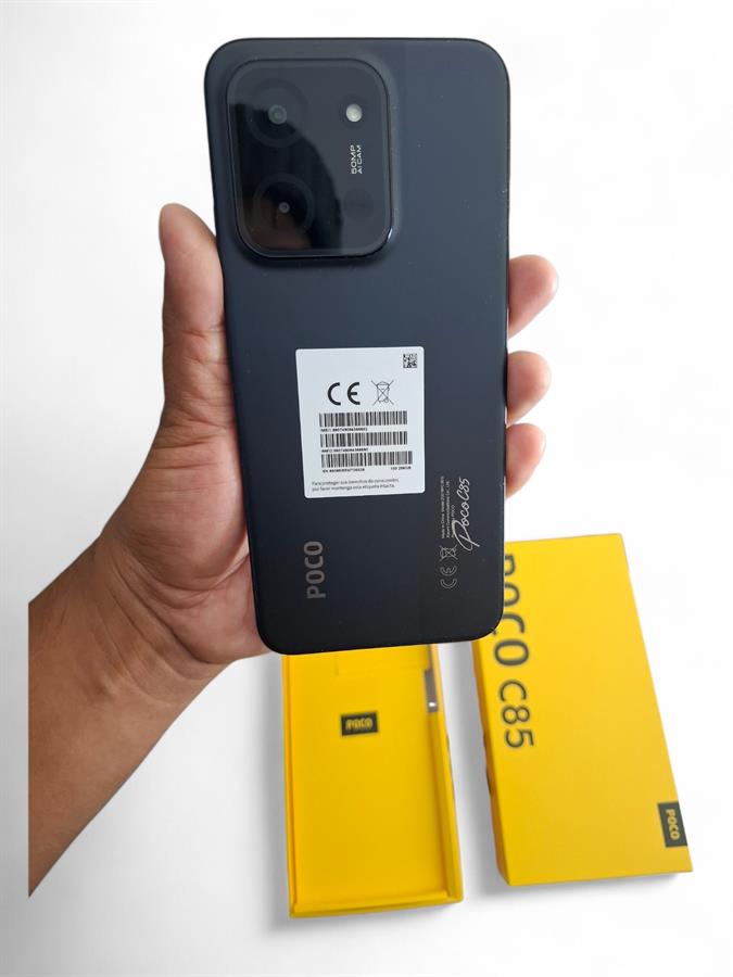 [Reacondcionado] XIAOMI POCO C85 4G 256GB/8GB RAM - Negro