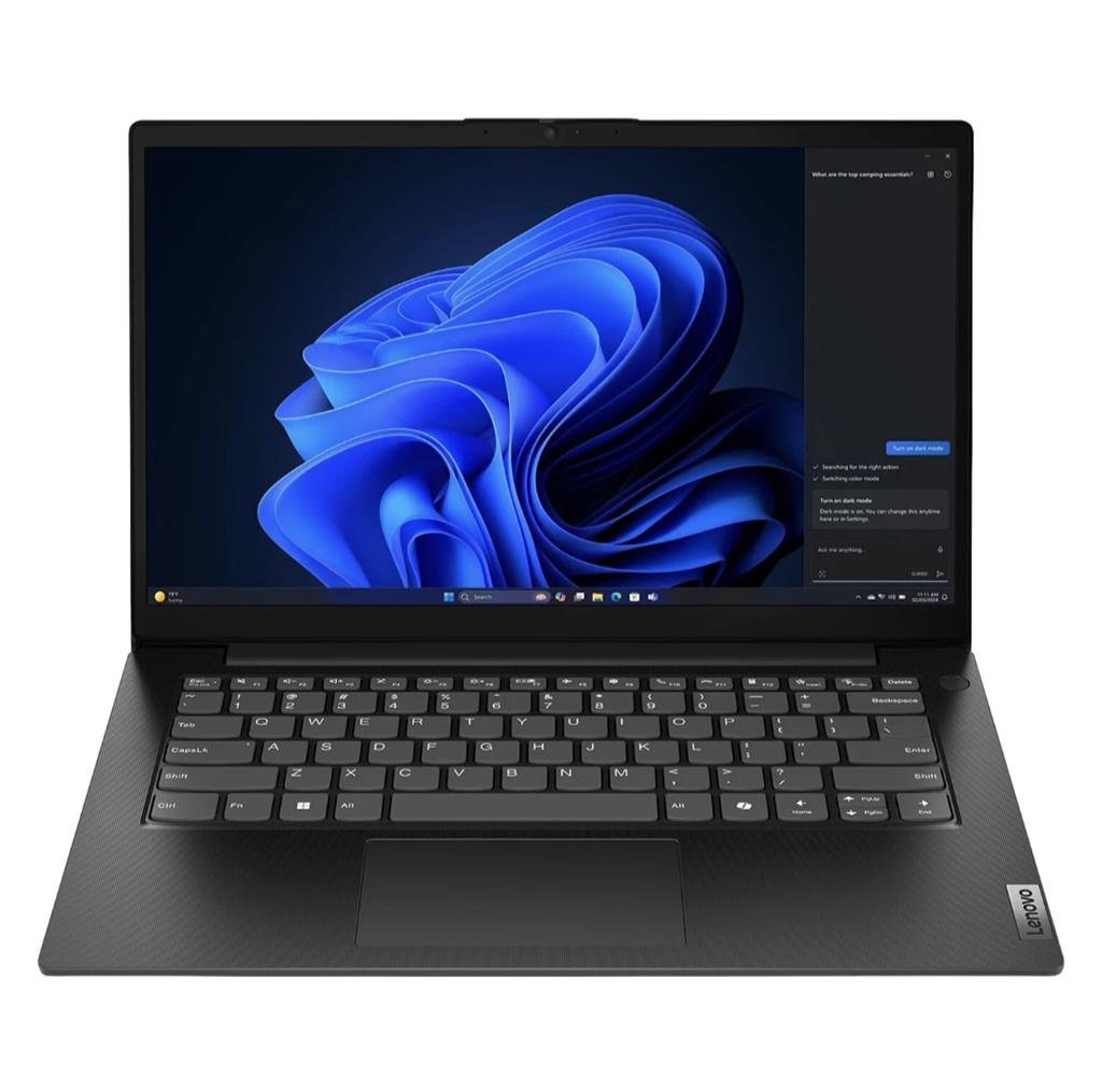 Notebook Lenovo V14 G5 Intel Core 7-240H 16GB RAM 512GB SSD Pantalla 14" Full HD Windows 11 Inglés Negro